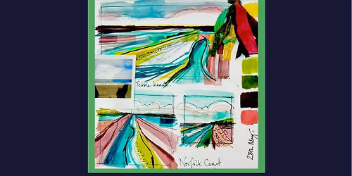 Sketchbook to Mixed Media Artwork workshop