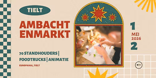Ambachtenmarkt Tielt | Foodtrucks, animatie en workshops