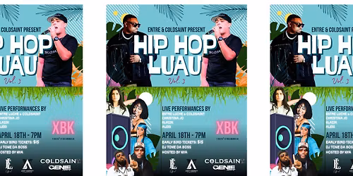 Entre Luche & Coldsaint Present: Hip Hop Luau (Vol. 3)