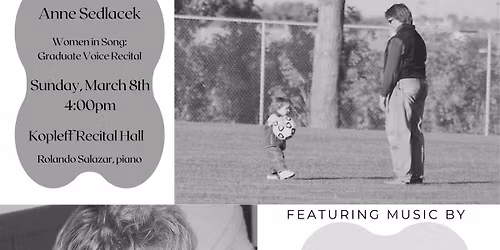 Anne Sedlacek, Graduate Voice Recital