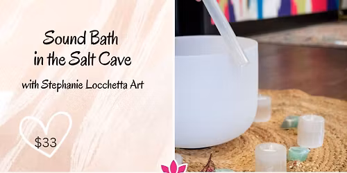 Sound bath in the Salt Cave (sold out)