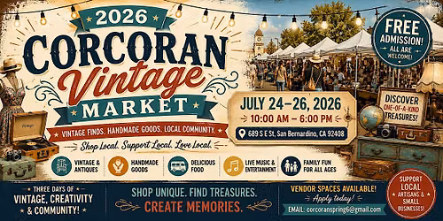 2026 Corcoran Vintage Market
