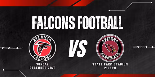 Atlanta Falcons at Arizona Cardinals \u2013 Sunday Football Watch Party at Five O'Clock!