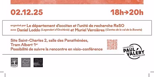 Rescontre del Libre Occitan : Contes, literatura orala occitana