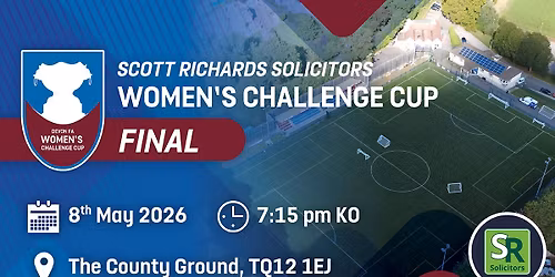 Scott Richards Solicitors Women's Challenge Cup Final 2026