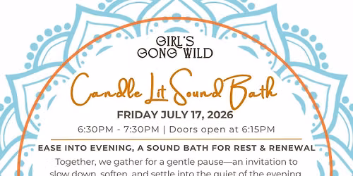 Candle Lit Sound Bath