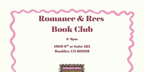 Romance and Recs Book Club