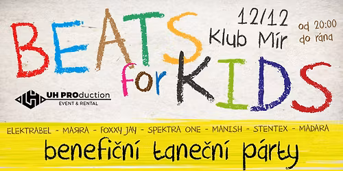 BEATS for KIDS - benefi\u010dn\u00ed tane\u010dn\u00ed p\u00e1rty