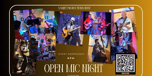 Open Mic Night with Vanjet