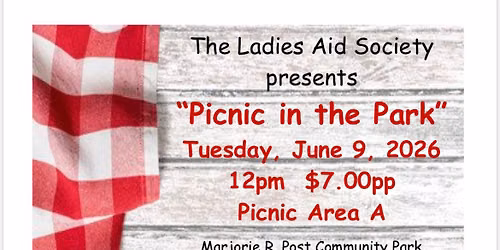 Ladies Aid - Picnic in the Park 
