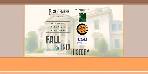 Free First Sunday- Fall Into History