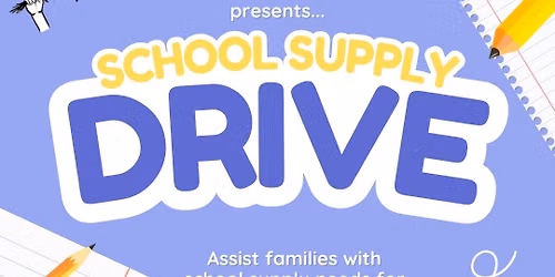 School Supply Donation Drop Off