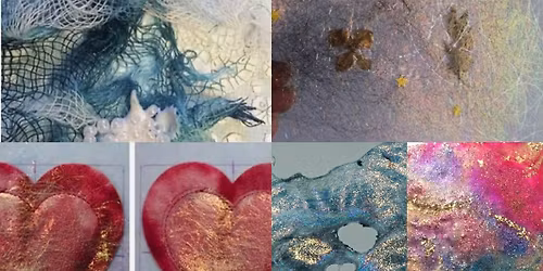 3D Texture Art using Angelina Fibres and Embellishments Workshop