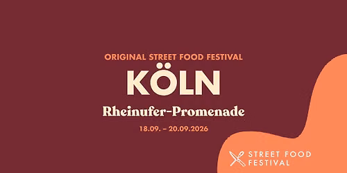 Original Street Food Festival K\u00f6ln | September 2026