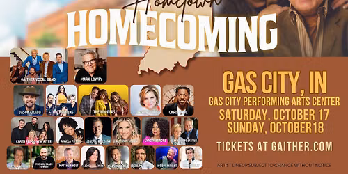 Gaither Homecoming in Gas City, Indiana