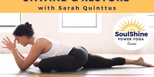 Unwind & Restore w\/Sarah Q Pop-Up 