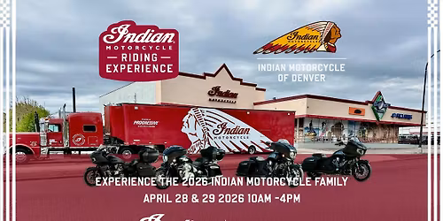 Indian Motorcycle Riding Experience - 2026 - Denver 