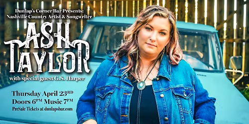 An Evening with Ash Taylor: Nashville County in the Heart of Cleveland at Dunlap's Corner Bar