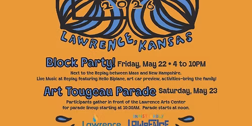 ART TOUGEAU BLOCK PARTY W\/ Hello Biplane 