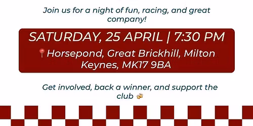 Great Brickhill Race Night 2026