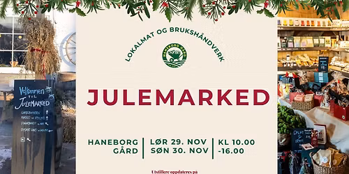 \ud83c\udf84JULEMARKED p\u00e5 Haneborg g\u00e5rd\ud83c\udf84