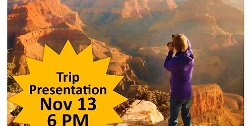 Great Trains and Grand Canyon Trip Presentation