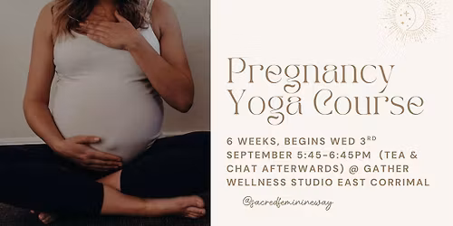 Pregnancy Yoga Course (6 weeks)