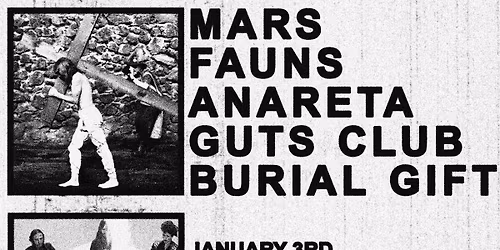 THE HOLY MOUNTAIN Live Score with Mars, Fauns, Burial Gift, Guts Club, and Anareta