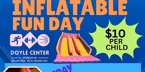 Inflatable Fun Day!! Doyle Center