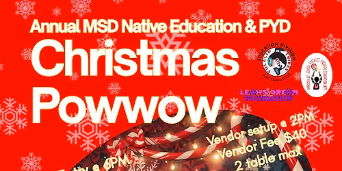 Annual MSD Native Education & Tulalip Tribes PYD Holiday Powwow