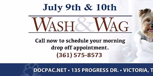 WASH & WAG (July 9 & 10)