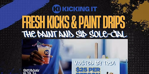 Kicking It Sip & Paint Sole-cial