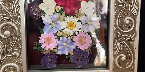 Pressed Flower Art Class