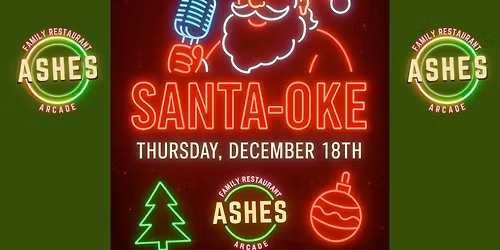 SANTA-OKE AT ASHES