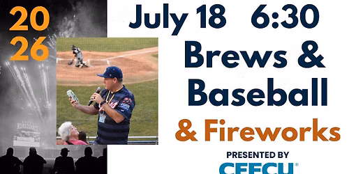 'Shoes, Brews & Baseball & Post Game Fireworks