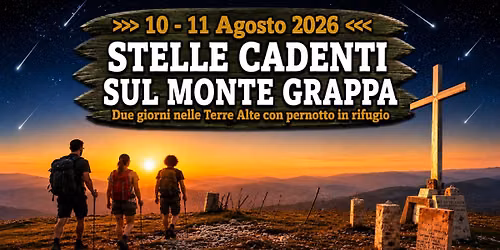 Stelle cadenti sul Monte Grappa