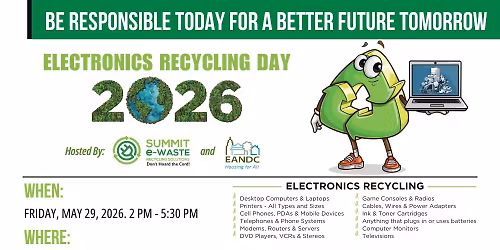 East Akron Electronics Recycling Day 2026
