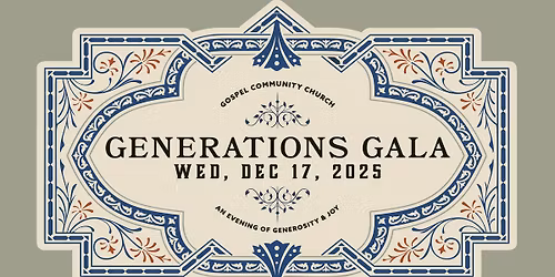 Generations Gala - New Date