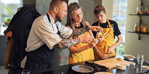 Family Cooking Together - Japanese