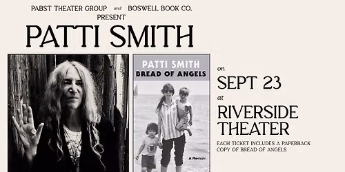 An Evening of Songs and Stories with Legendary Artist Patti Smith