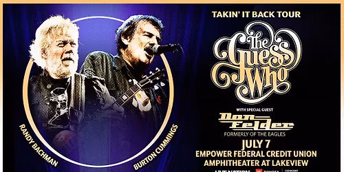 The Guess Who: Takin' It Back Tour 2026