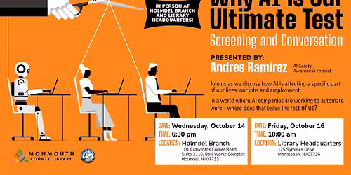 Why AI is our Ultimate Test- Screening & Community Conversation