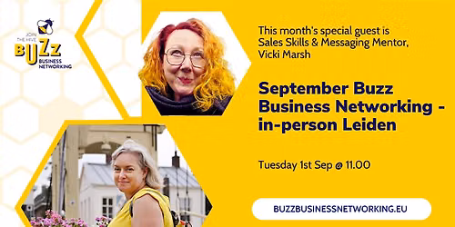 Sep 2026 Buzz Networking Leiden w\/ Vicki Marsh: Sales conversations