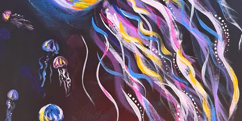 Join Brush Party to paint 'Jellyverse' in Chertsey