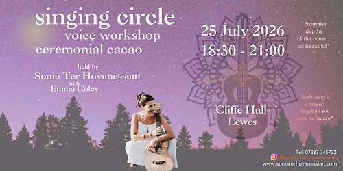 Heart-opening & Nourishing Singing Circle