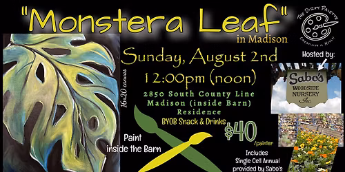"Monstera Leaf" in Madison