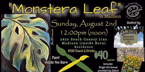 "Monstera Leaf" in Madison
