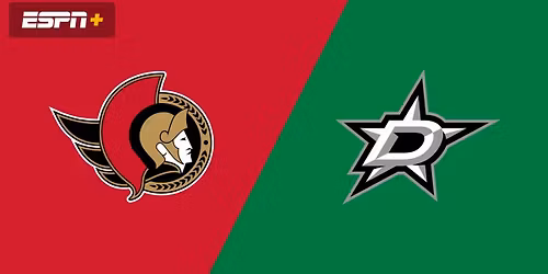 Dallas Stars at Ottawa Senators