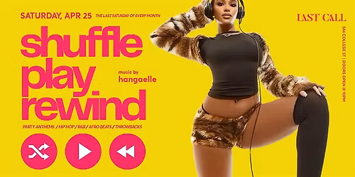 Shuffle Play Rewind - Party Anthems\/\/Hip Hop\/\/ R&B \/\/ Throwbacks
