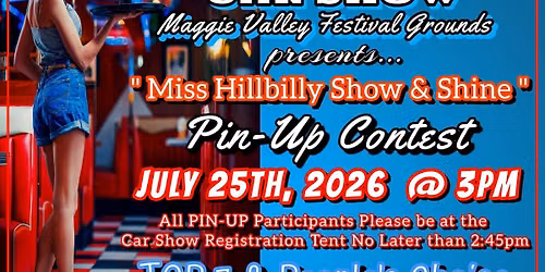 Miss HillBilly Show and Shine Pinup Contest